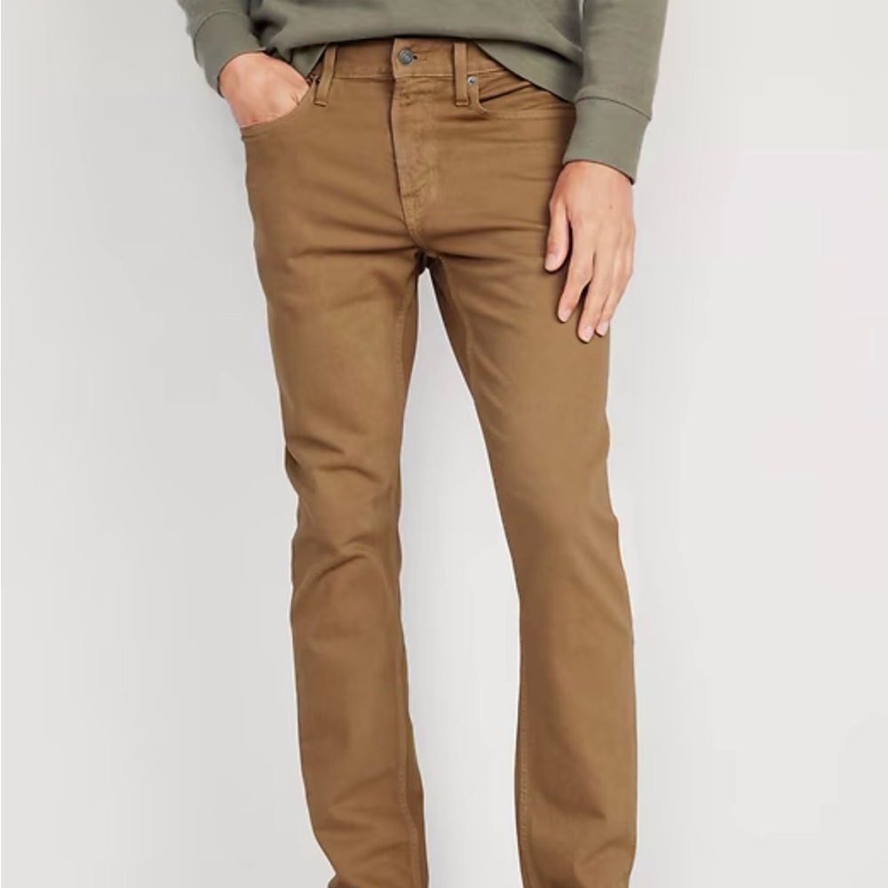 Old Navy Men's Brown Slim Pants | Size: 28x32